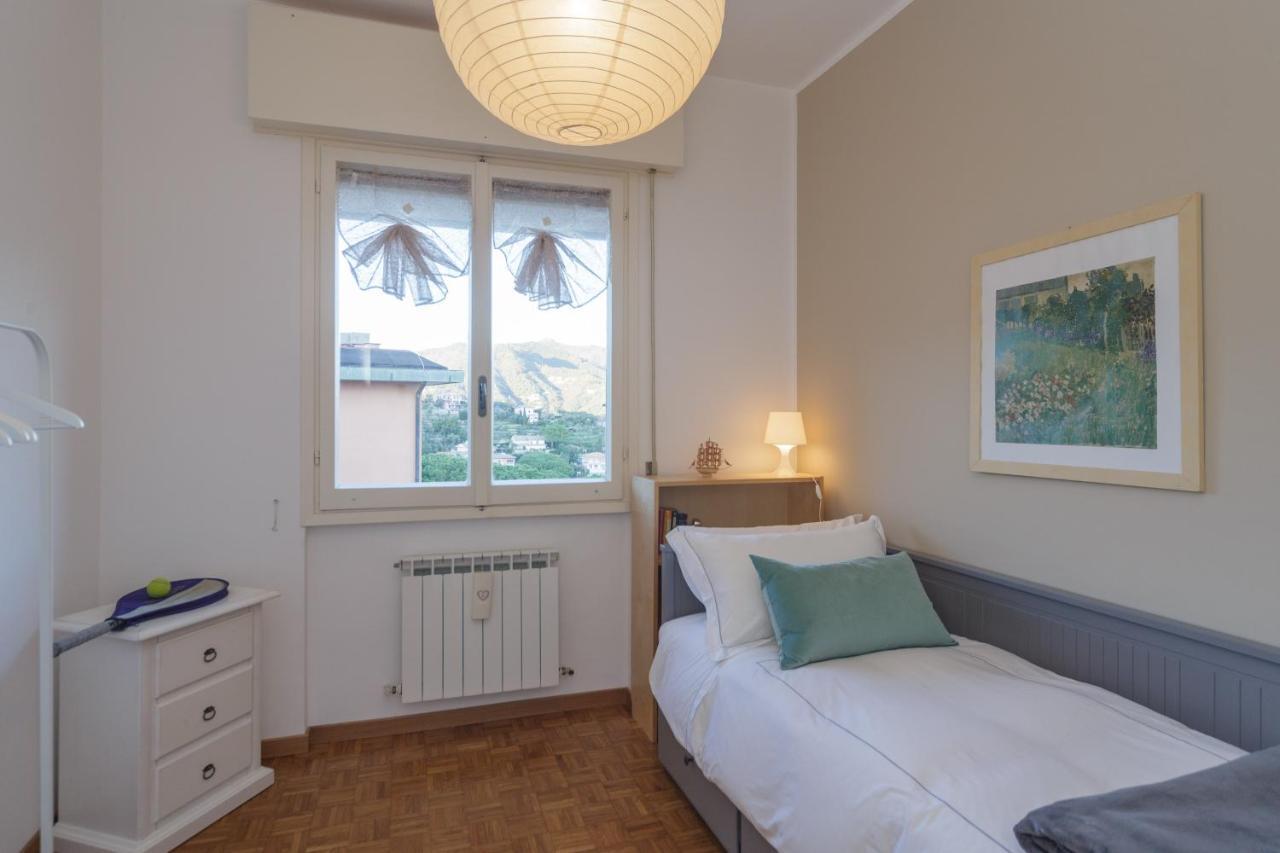 Casa Linda Vista Da Sogno, Piscina E Tennis Rapallo Kültér fotó