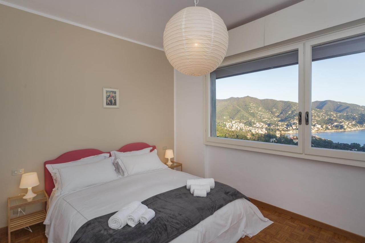Casa Linda Vista Da Sogno, Piscina E Tennis Rapallo Kültér fotó