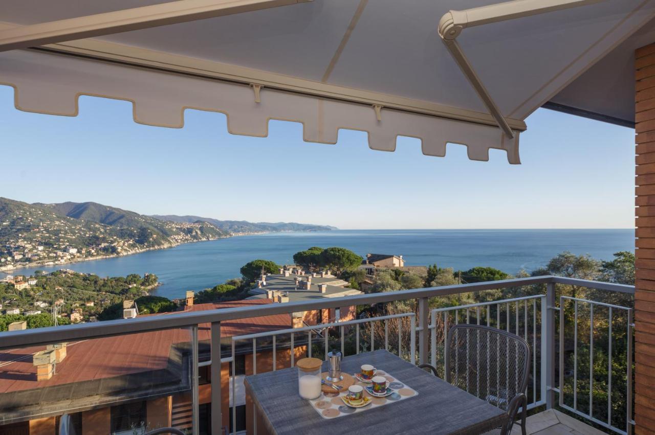 Casa Linda Vista Da Sogno, Piscina E Tennis Rapallo Kültér fotó
